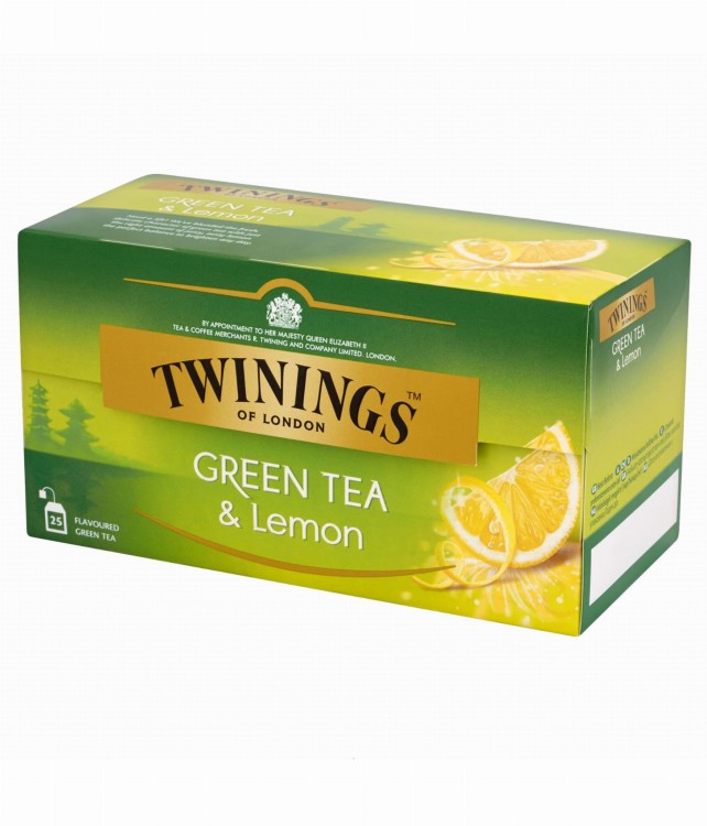 Twinings Green Tea & Lemon 25 kopert – 2048×2390
